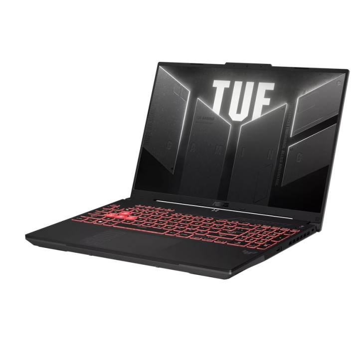Лаптоп ASUS TUF Gaming FA607NUQ-RL014, 16" WUXGA 144Hz IPS, AMD Ryzen 7 170 3.2GHz, RTX 4050 6GB, 16GB DDR5 4800MHz, 512GB SSD -