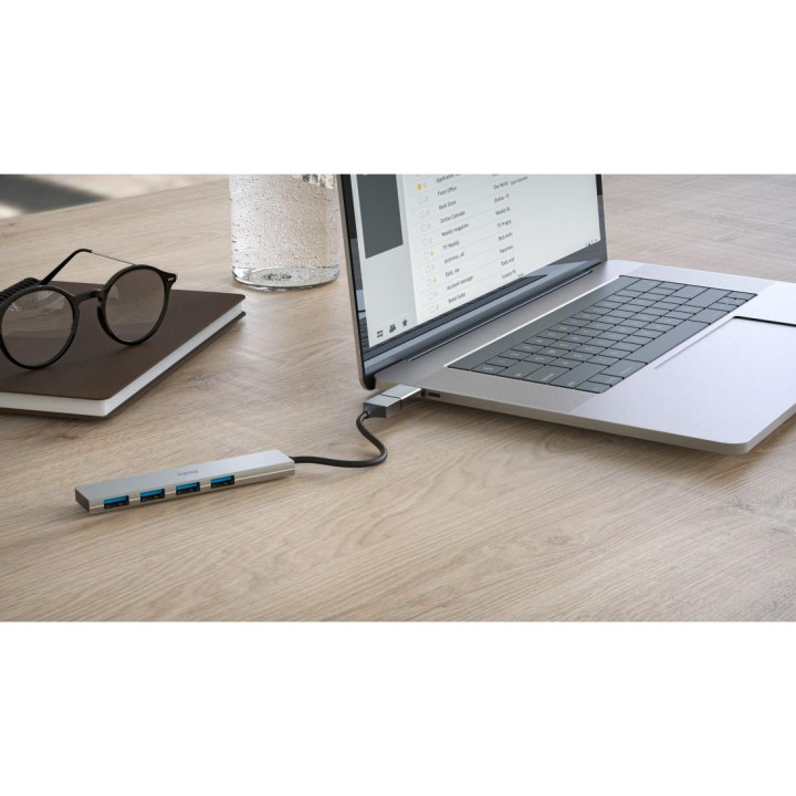 USB хъб HAMA, 4 портова USB 3.2 Gen 1 - HAMA-200141 - 5
