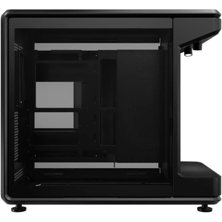 Кутия за компютър Cooler Master MasterFrame 360 Stage LCD, Middle Tower, 3x120mm включени вентилатори, ARGB Hub - MF360-KHNN-S02