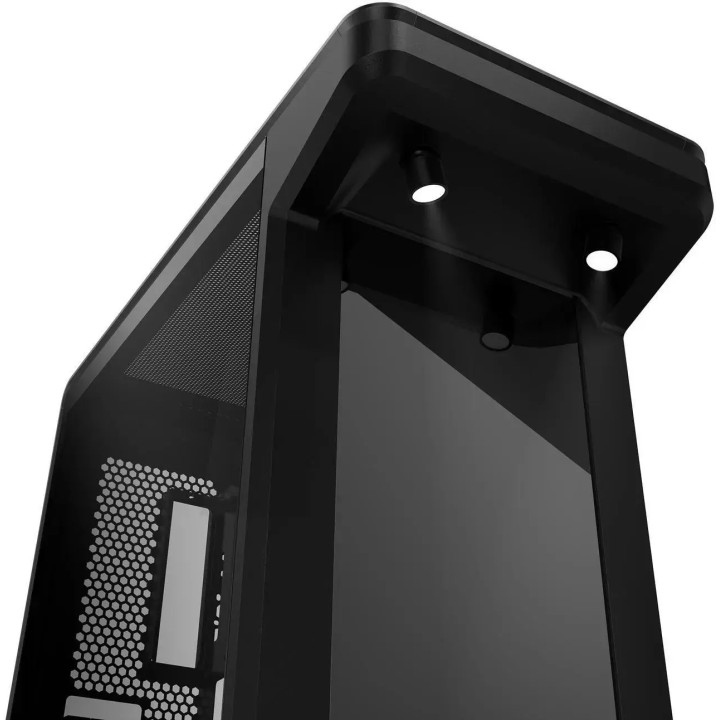 Кутия за компютър Cooler Master MasterFrame 360 Stage LCD, Middle Tower, 3x120mm включени вентилатори, ARGB Hub - MF360-KHNN-S02
