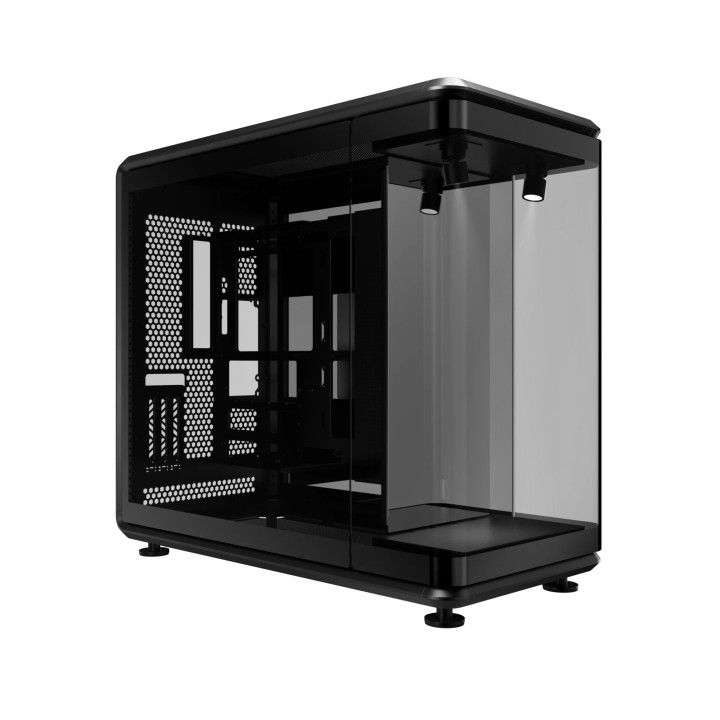 Кутия за компютър Cooler Master MasterFrame 360 Stage Mirror, 3бр ARGB вентилатора и Hub - MF360-KHNN-S01 - 1