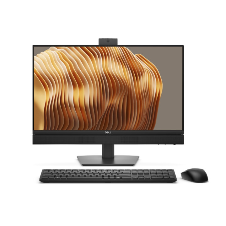 All in One компютър Dell Pro QC24250, 23.8" Full HD IPS Touch, Intel Core Ultra 7 265, 16GB DDR5 5600MT/s, 512GB SSD, Ubuntu 24.