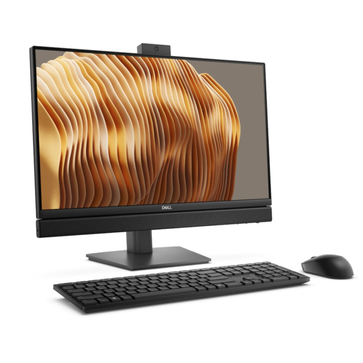 All in One компютър Dell Pro QC24250, 23.8" Full HD IPS Touch, Intel Core Ultra 7 265, 16GB DDR5 5600MT/s, 512GB SSD, Ubuntu 24.