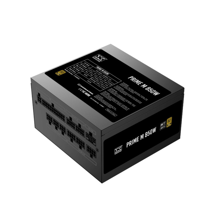 Модулно захранване Xigmatek Prime M 850W Gold, 850W ATX 3.1 80PLUS GOLD - EN48050 - 3
