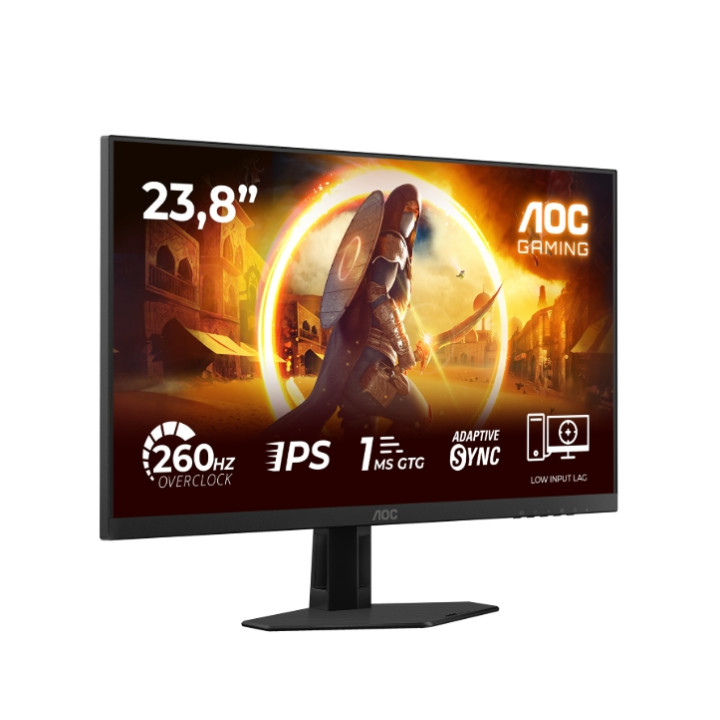 Монитор AOC 24G4ZR, 23.8" Full HD IPS, 260Hz, Adaptive-Sync - 2