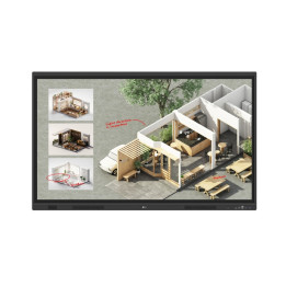 Интерактивен дисплей LG CreateBoard 55TR3DQ-B, 55" VA 4K UHD, Mali G52MP8, 64GB RAM, 64GB, Android 14 - 1