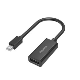 Адаптер HAMA, MiniDisplayPort мъжко към DisplayPort женско, Ultra HD 4K - HAMA-200331 - 1