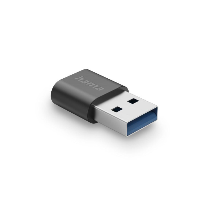 Адаптер HAMA USB-A към USB-C, USB 3.2 Gen 2 10 Gbit/s, Черен - HAMA-200357 - 2