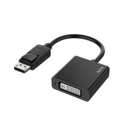 Адаптер HAMA, DisplayPort мъжко към DVI женско, Ultra-HD 4K - HAMA-200336 - 1