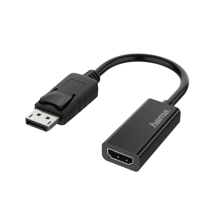 Адаптер HAMA, DisplayPort мъжко - HDMI женско, 4K - HAMA-200335 - 1