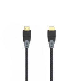 HDMI кабел HAMA High Speed, HDMI мъжко - HDMI мъжко, 8K 60Hz, 48Gbit/s, 1.5м, позлатени конектори, Черен - HAMA-205445 - 1