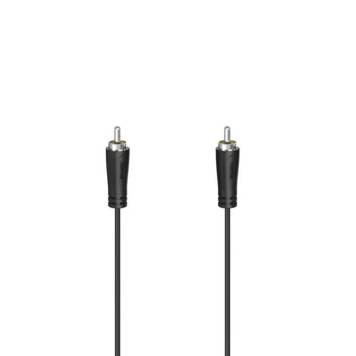Аудио кабел HAMA, RCA-RCA, 1.5м, цифров - HAMA-205098 - 1