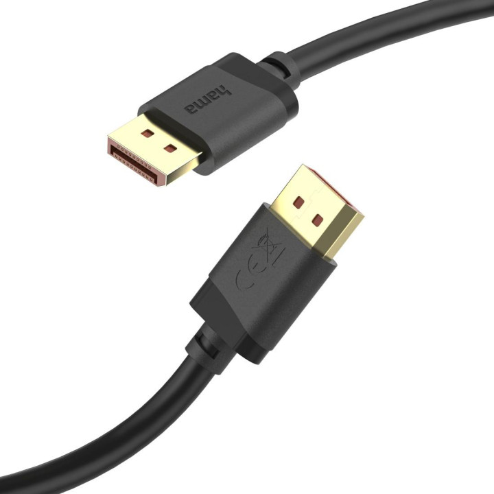 Кабел HAMA DisplayPort 2.1, 2м, 40 Gbit/s, 8K Ultra-HD - HAMA-202010 - 9