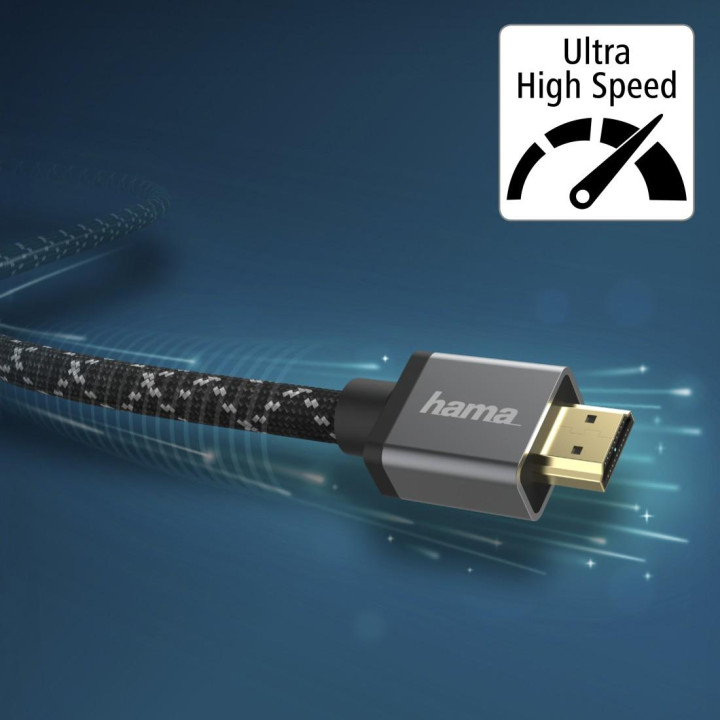 Кабел HAMA Ultra High Speed HDMI, 5 м, 48Gbit/s, 8K - HAMA-205067 - 6
