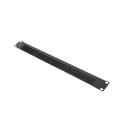 Четков панел Lanberg AK-1103-B, 19" 1U, Четка, Черен - AK-1103-B - 1