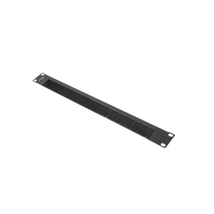 Четков панел Lanberg AK-1103-B, 19" 1U, Четка, Черен - AK-1103-B - 1