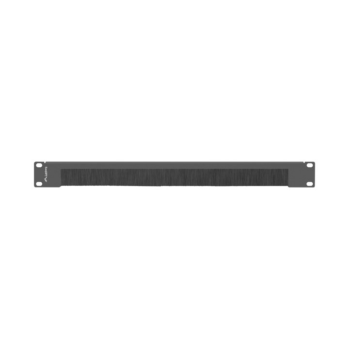 Четков панел Lanberg AK-1103-B, 19" 1U, Четка, Черен - AK-1103-B - 2