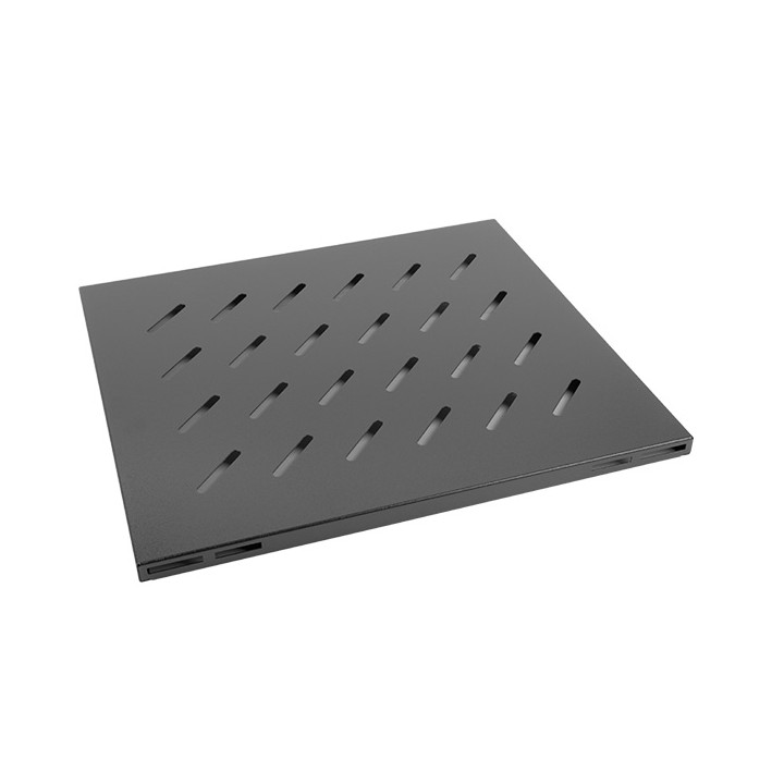Тава за сървърен шкаф Lanberg 19" 1U, 465x500mm, 120kg товаροподемност - AK-1003-B - 1