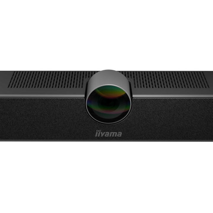 Конферентна уеб камера IIYAMA UC CAM120ULB-1, 4K UHD, 12MP, 120° поле на зрение, 6 микрофонни масива - CAM120ULB-1 - 4
