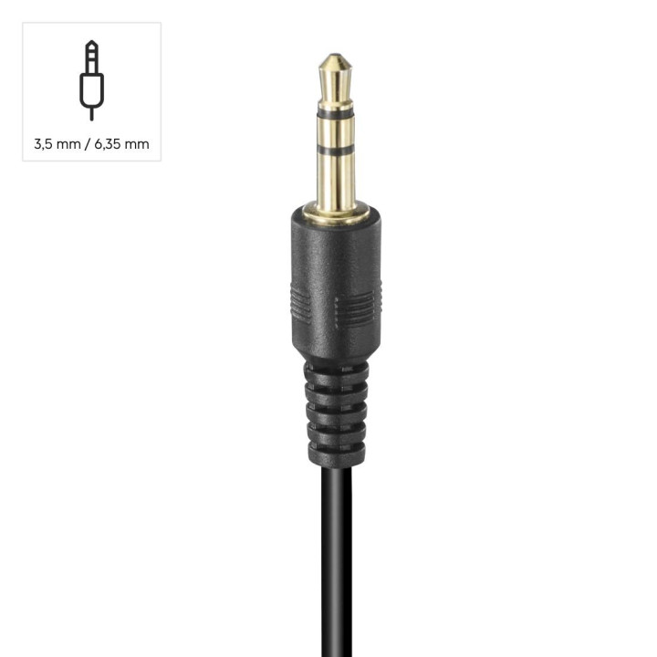 Стерео слушалки HAMA ShellTV, 40mm 32Ω 113dB 3.5mm Jack, 6-метров кабел - HAMA-221782 - 8
