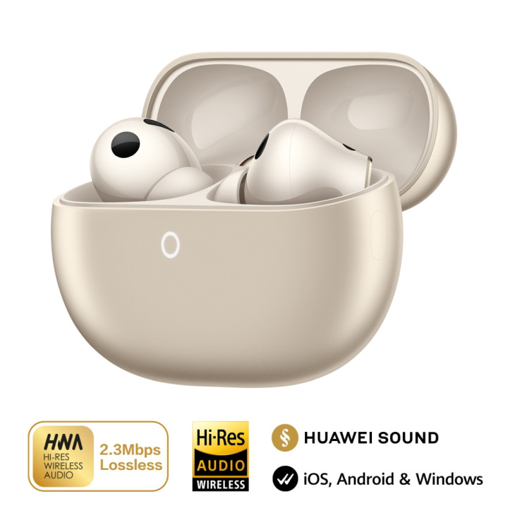 Слушалки Huawei FreeBuds Pro 5, In-ear, Bluetooth 6.0, Двойна система за шумопотискане, 5-8 часа работа - 6942103171598 - 3