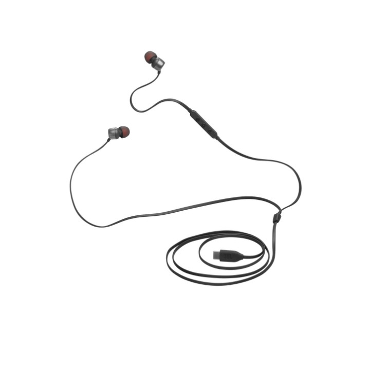 In-ear слушалки JBL T310C, USB-C, вградена микрофон - JBLT310CBLK - 5