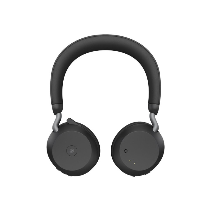 Bluetooth безжични слушалки Jabra Evolve2 75, On-ear, ANC, USB-A, Черни - 27599-999-999 - 3