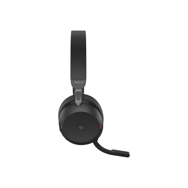 Bluetooth безжични слушалки Jabra Evolve2 75, On-ear, ANC, USB-A, Черни - 27599-999-999 - 4