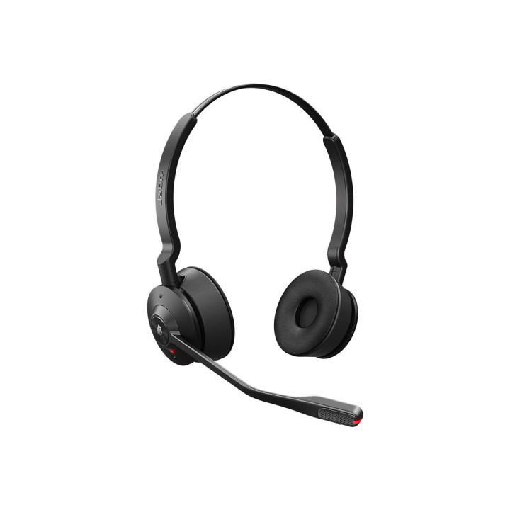 Безжична DECT слушалка Jabra Engage 55, Stereo On-ear, Boom микрофон, 13 часа работа, Microsoft Teams сертифицирана - 9559-450-1
