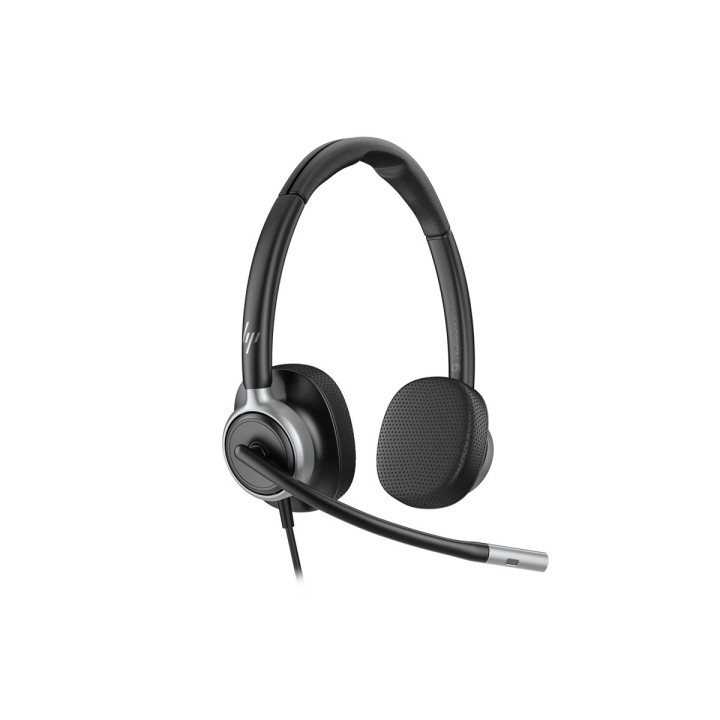 Слушалки HP Mission 625, стерео, USB-C/USB-A, микрофон, шумопотискане - C01C6AA - 1