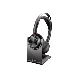 Безжична Bluetooth слушалка HP Poly Voyager Focus 2, USB-C, Hybrid ANC, 40 часа батерия - 9T9J5AA#AC3 - 1