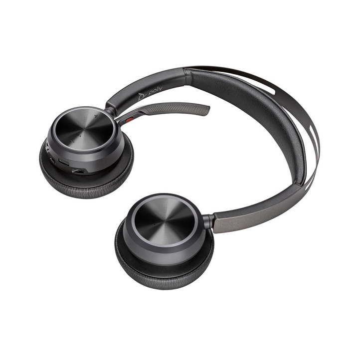 Безжична Bluetooth слушалка HP Poly Voyager Focus 2, USB-C, Hybrid ANC, 40 часа батерия - 9T9J5AA#AC3 - 3