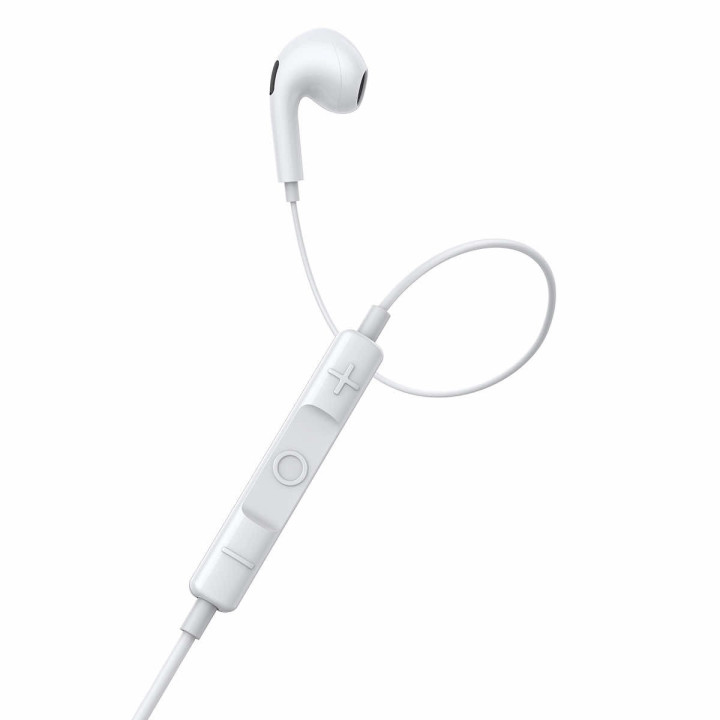 Слушалки Baseus Encok C17, USB Type-C, с микрофон, бели - NGCR010002 - 4