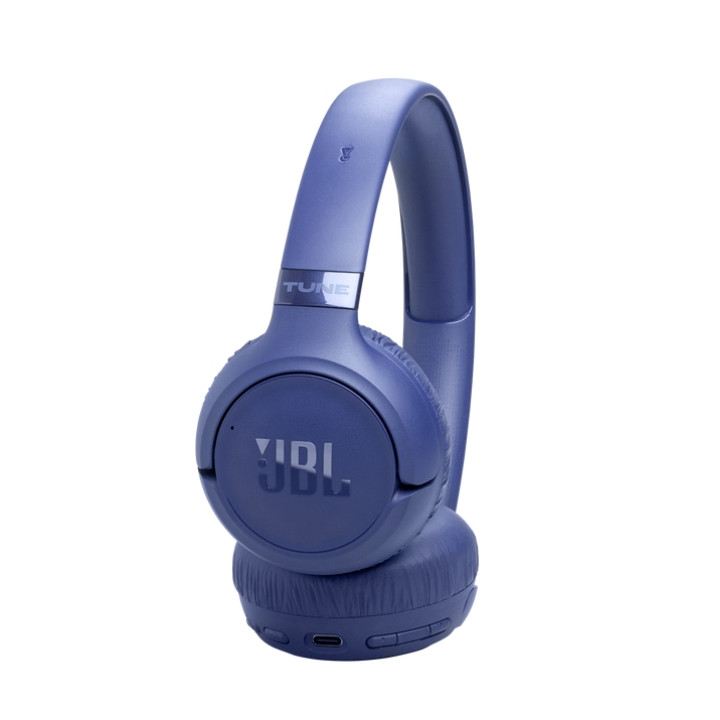 Безжични слушалки JBL TUNE 680NC, Wireless, Noise Cancellation, USB-C, Blue - JBLT680NCBLU - 5