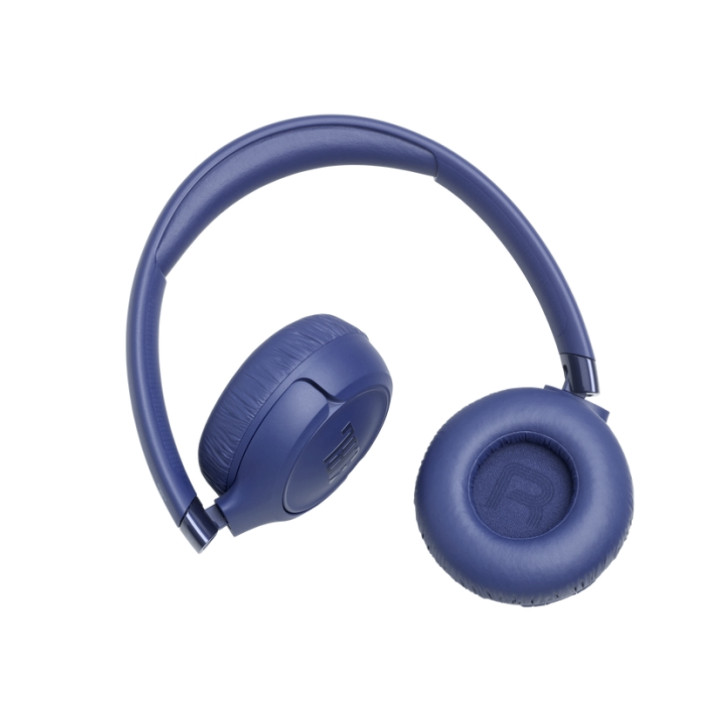 Безжични слушалки JBL TUNE 680NC, Wireless, Noise Cancellation, USB-C, Blue - JBLT680NCBLU - 9