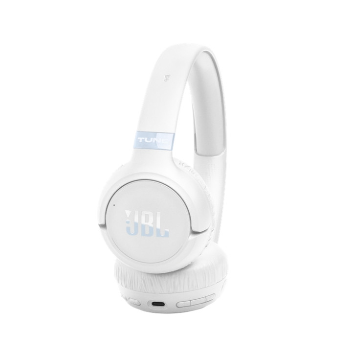 Слушалки JBL TUNE 680NC, Wireless Over-ear, Noise Cancellation, USB-C, 32 Ohm - JBLT680NCWHT - 5