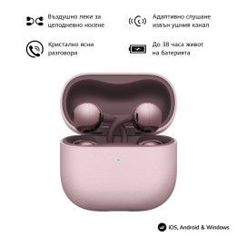 Безжични слушалки Huawei FreeClip 2 Robin-T11, Open-ear, Bluetooth 6.0, IP57, 9h батерия - 6942103181979 - 1