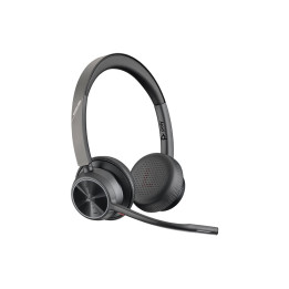 Безжична слушалка HP Poly Voyager 4320, Bluetooth 5.1, USB-A адаптер, Microsoft Teams Certified - 77Y98AA - 1
