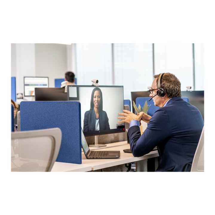 Безжична слушалка HP Poly Voyager 4320, Bluetooth 5.1, USB-A адаптер, Microsoft Teams Certified - 77Y98AA - 2