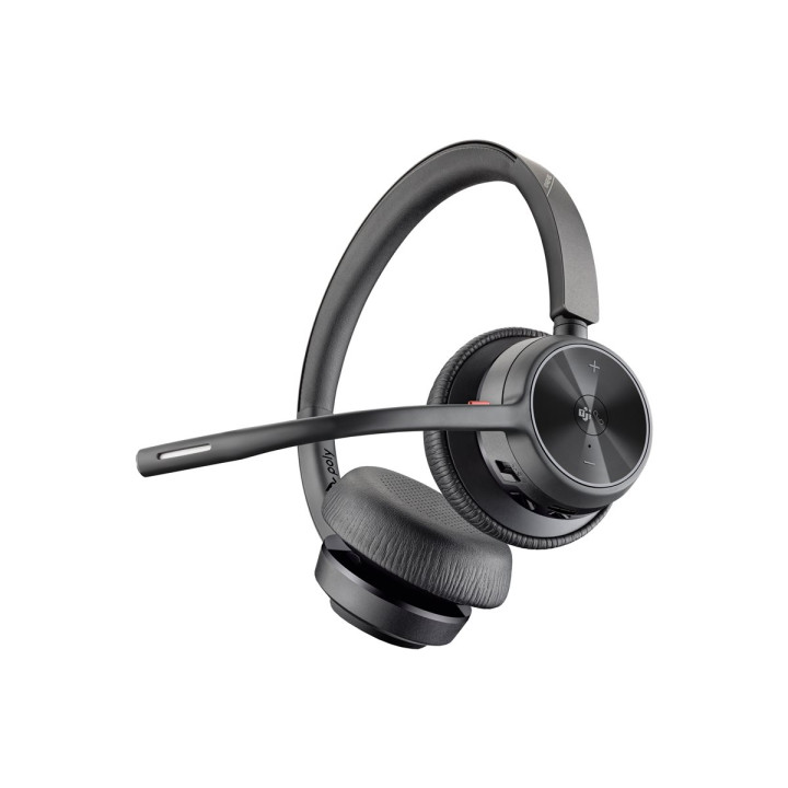 Безжична слушалка HP Poly Voyager 4320, Bluetooth 5.1, USB-A адаптер, Microsoft Teams Certified - 77Y98AA - 11