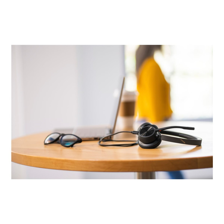 Безжична геймърска слушалка HP Poly Voyager 4320, Bluetooth 5.1, USB-C, Microsoft Teams сертифицирана - 77Z30AA - 4