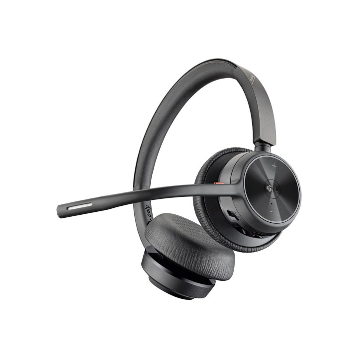 Безжична геймърска слушалка HP Poly Voyager 4320, Bluetooth 5.1, USB-C, Microsoft Teams сертифицирана - 77Z30AA - 10