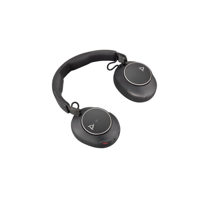 Безжична геймърска слушалка HP Poly Voyager Surround 80, Bluetooth 5.3, 40mm драйвер, 24h батерия, Microsoft Teams сертифицирана