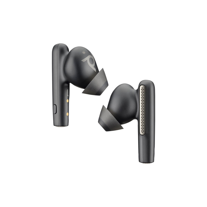 Безжични слушалки HP Poly Voyager Free 60 UC, Carbon Black, Bluetooth 5.3, ANC, 24ч разговори - 7Y8L8AA - 3