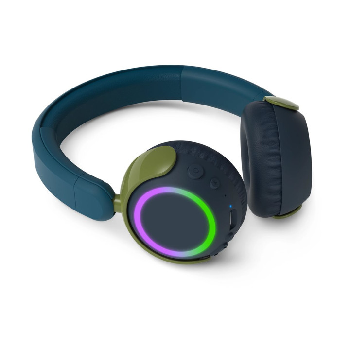 Безжични детски слушалки Philips Kids, Bluetooth 5.4, Crystal Teal, 45h автономия - TAK4200CT/00 - 7