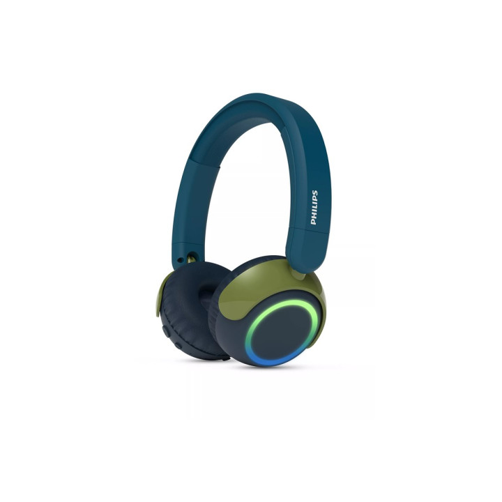 Безжични детски слушалки Philips Kids, Bluetooth 5.4, Crystal Teal, 45h автономия - TAK4200CT/00 - 12