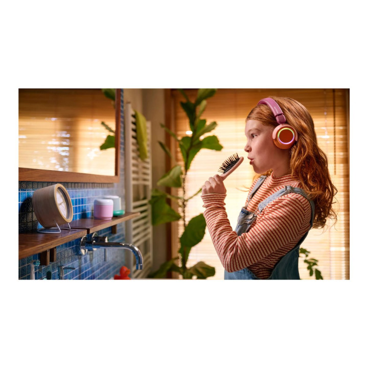 Безжични слушалки Philips Kids, Bluetooth 5.4, 85dB ограничение, 45h батерия, магента - TAK4200MP/00 - 3