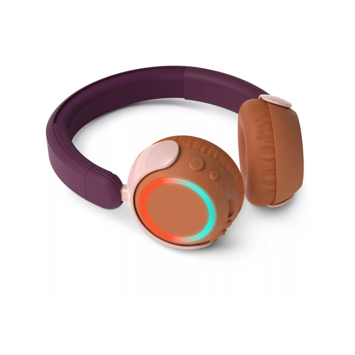 Безжични слушалки Philips Kids, Bluetooth 5.4, 85dB ограничение, 45h батерия, магента - TAK4200MP/00 - 6