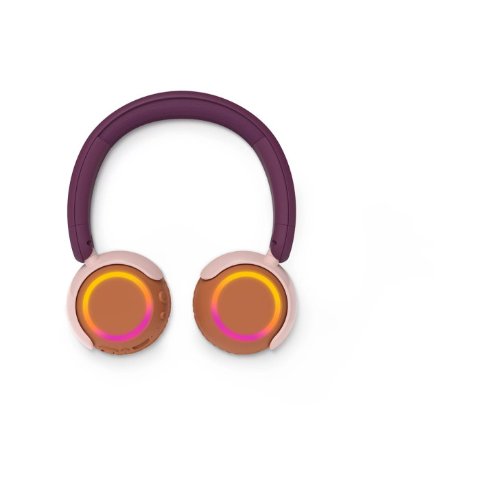 Безжични слушалки Philips Kids, Bluetooth 5.4, 85dB ограничение, 45h батерия, магента - TAK4200MP/00 - 9