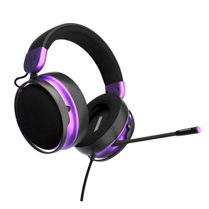 Геймърски слушалки Dark Project Sono Wired, 3.5mm жак, 53mm високоговорители, микрофон, черни - DPP_SONO_WIRED_BLACK - 3